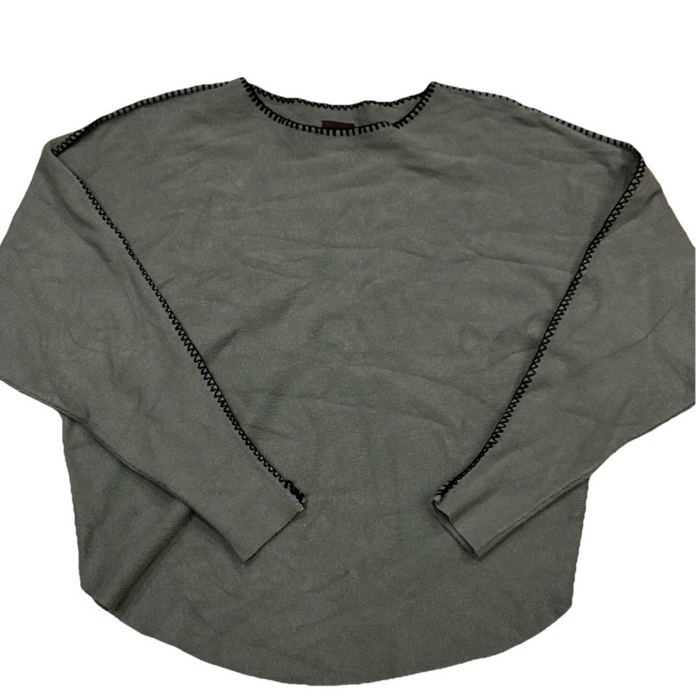 Anthropologie Aaeda Womens Normcore  Medium Longsleeve Sweater Green Beautiful